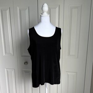 Chico's Travelers Classic Black Tank Top